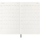 Kalender Moleskine 2026 Medium - Grønn