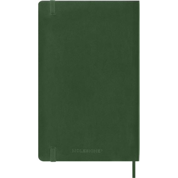 Kalender Moleskine 2026 Medium - Grønn
