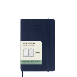 Kalender Moleskine 2026 Small - Blå
