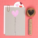 Stempel Hjerte Sweetheart Stor