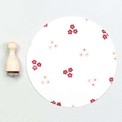 Stempel Tre Blomster Mini