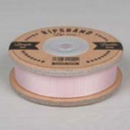 Ripsbånd Dusty Pink 16mm x 10 meter