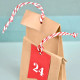 Gavepose 8pk ∙ 8*22cm ∙ KRAFT