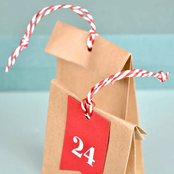 Gavepose 8pk ∙ 8*22cm ∙ KRAFT