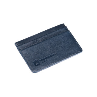 Kortmappe Skinn Navy Blå