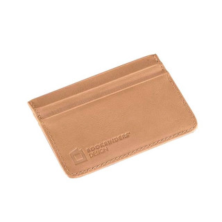 Kortmappe Skinn Camel