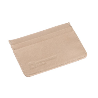 Kortmappe Skinn Beige