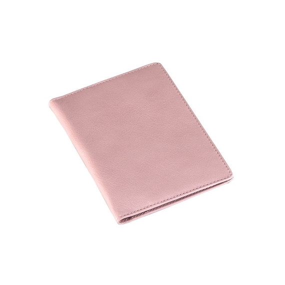 Passmappe Skinn Dusty Pink