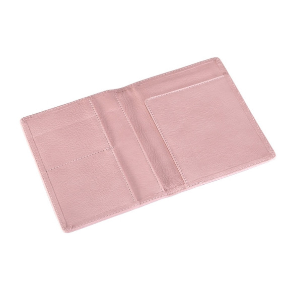Passmappe Skinn Dusty Pink