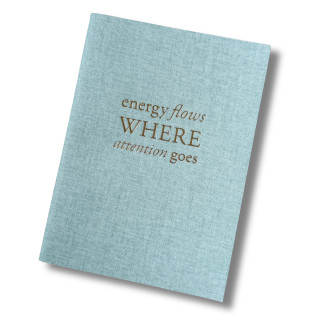 Notatbok "Energy Flows" Frostgrønn A5