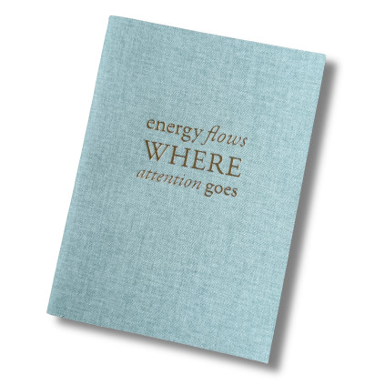 Notatbok "Energy Flows" Frostgrønn A5