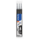Refill til Frixion Point 0,5mm Sort - 3pk
