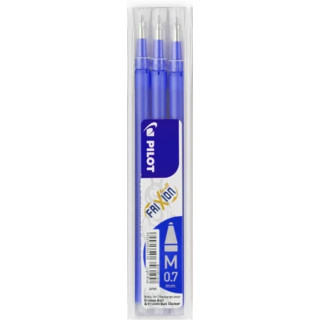 Refill til Frixion Ball 0,7mm Blå - 3pk