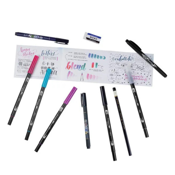 Tombow Brush Lettering Set - Advanced