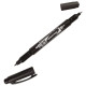 Supertusj Sort - med Twintip 0,4/0,8mm