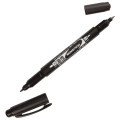 Supertusj Sort - med Twintip 0,4/0,8mm