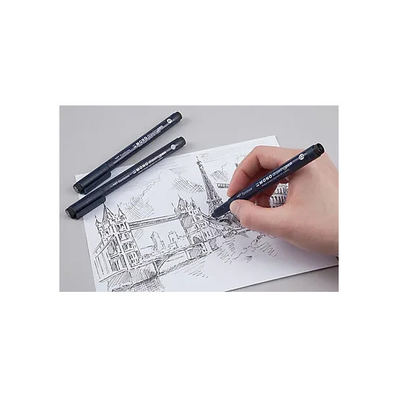 Fineliner MONO i sett med 3 bredder