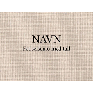 Personlig preg Barneperm