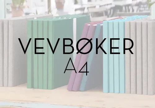 NOTATBØKER VEV A4