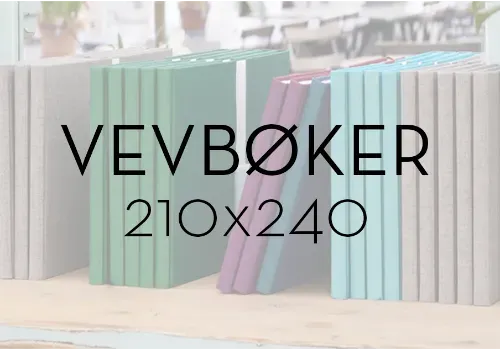 NOTATBØKER VEV 210*240