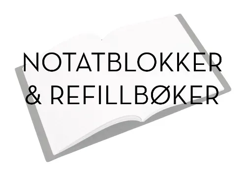 NOTATBLOKKER & REFILL