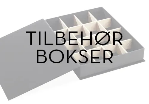 TILBEHØR TIL BOKSER