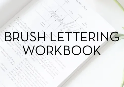 BRUSH LETTERING