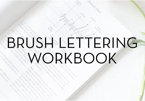 BRUSH LETTERING