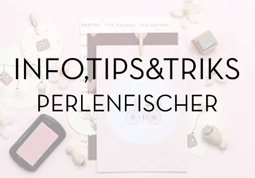 INFO, TIPS OG TRIKS ved bruk av stempel og stempelputer fra Perlenfischer