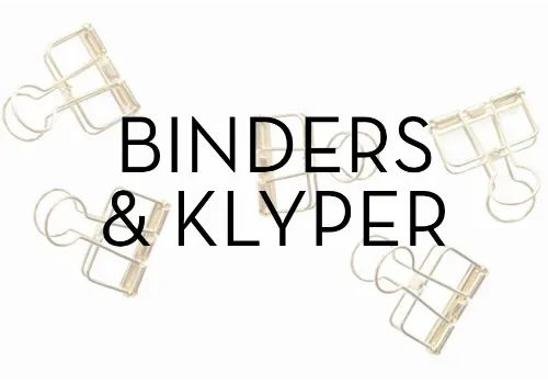 BINDERS & KLYPER