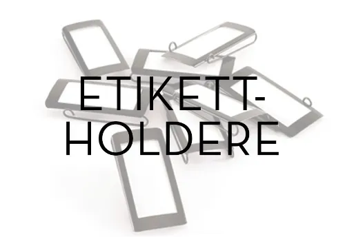 ETIKETTHOLDERE