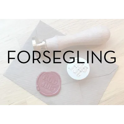 TIPS TIL FORSEGLING