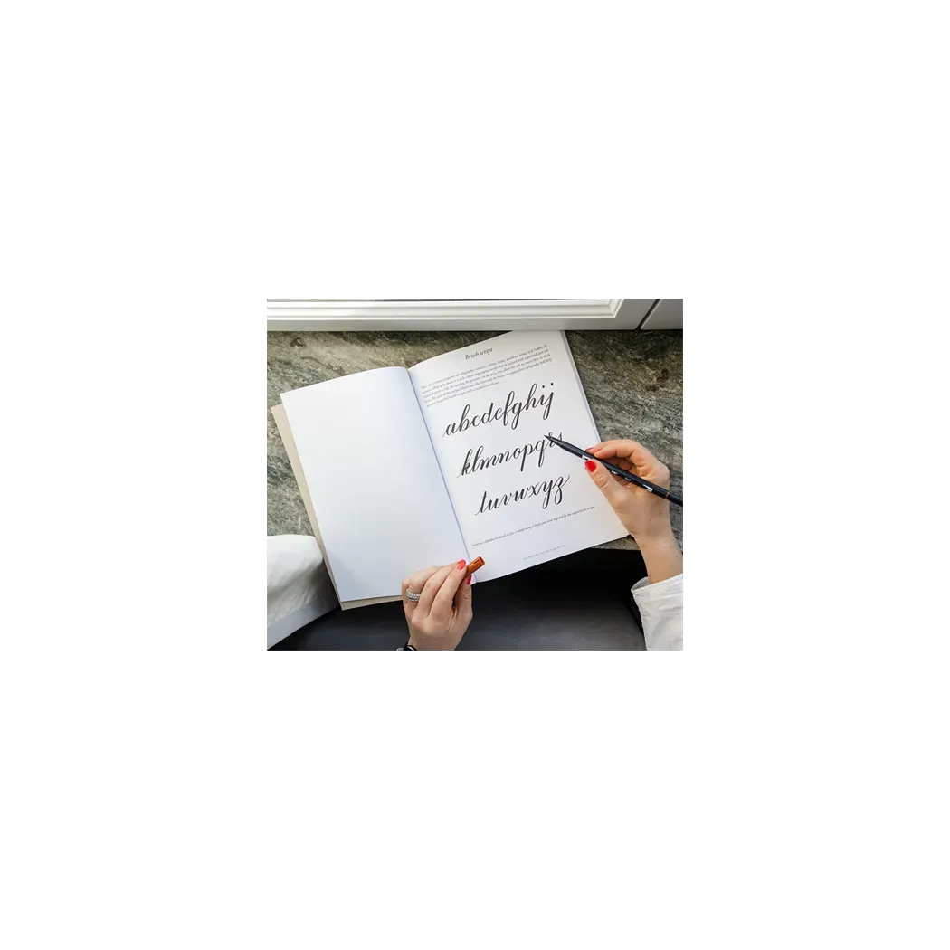  Lær deg kunsten BRUSH LETTERING!