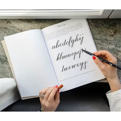  Lær deg kunsten BRUSH LETTERING!